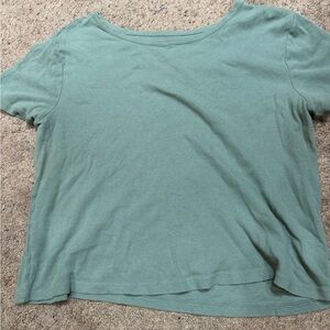 SO Women's Soft Green Short Sleeve Tee